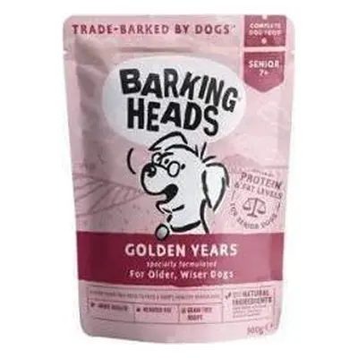 BARKING HEADS Kapsička pro psy Golden Years BARKING HEADS, 300 g