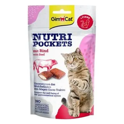 Gimcat Pamlsky pro kočky GIMCAT, hovězí, 60 g