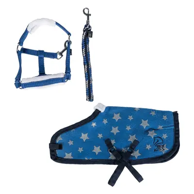 HKM Set Star pro Cuddle Pony HKM, blue with stars design