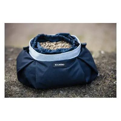 Taška na müsli pro koně Rambo Horseware, navy/silver