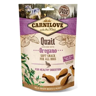 Carnilove Dog Semi Moist Snack Quail&Oregano 200 g