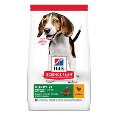 Granule pro štěňata Hill's Can.Dry SP Puppy Medium, Chicken, 18 kg