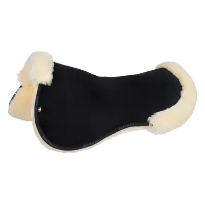 ACAVALLO Dečka tlumící Pocket & Memory Foam w/Risers Acavallo, s beránkem, COB/FULL, černá