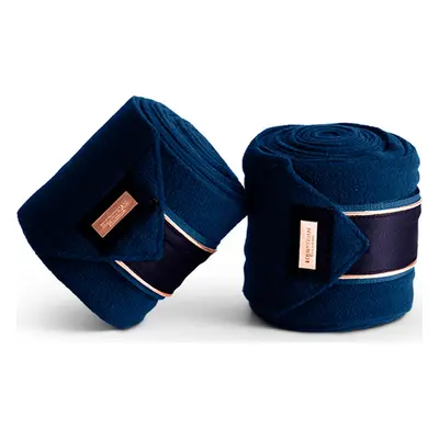 EQUESTRIAN STOCKHOLM Bandáže fleecové Monaco Blue Equestrian Stockholm, 4 ks, 4 m, blue