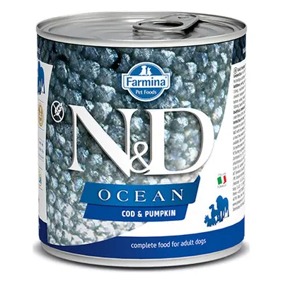 N&D (Farmina Pet Foods) N&D GF DOG OCEAN Adult Codfish & Pumpkin 285 g