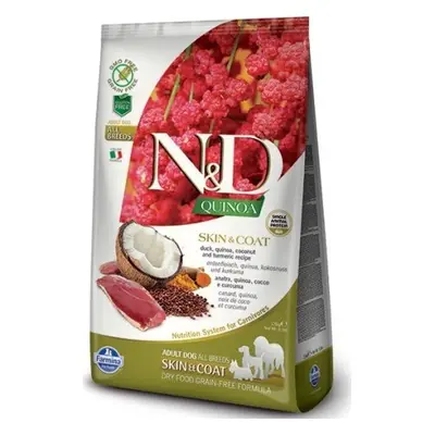 N&D (Farmina Pet Foods) N&D GF Quinoa DOG Skin & Coat Duck & Coconut 2,5 kg