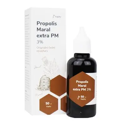 Kapky PM Propolis Maral extra 3%, 50 ml