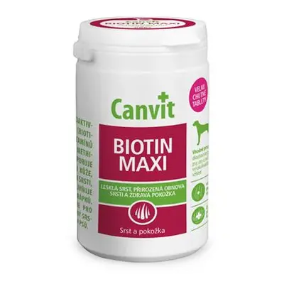 Canvit Biotin Maxi pro psy ochucený 230 g