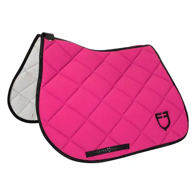 EQUESTRO Dečka podsedlová GP Logo EQUESTRO, všestranná, fuchsia/black