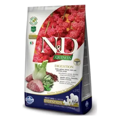 N&D (Farmina Pet Foods) N&D GF Quinoa DOG Digestion Lamb & Fennel 7 kg