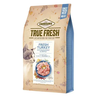 Granule pro kočky Carnilove Cat True Fresh Turkey, 4,8 kg