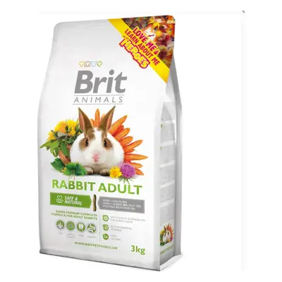 Krmení pro králíky Brit Animals Rabbit Adult Complete, 300 g