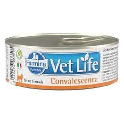 Vet Life Natural (Farmina Pet Foods) Konzerva pro kočky VET LIFE NATURAL, convalescence, 85 g