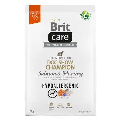 Granule Brit Care Dog Hypoallergenic Dog Show Champion, 3 kg