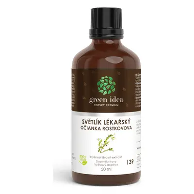 Green idea Bylinný lihový extrakt - Světlík lékařský GREEN IDEA, 50 ml