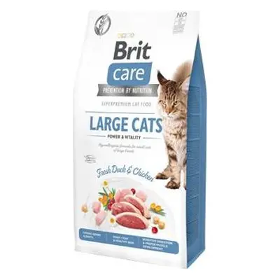 Brit Care Granule pro kočky GF Large cats Power&Vitality Brit Care, 7 kg