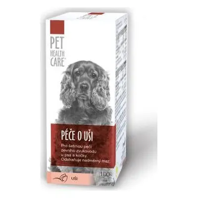 PET HEALTH CARE Péče o uši pro psy a kočky PHC, 100 ml