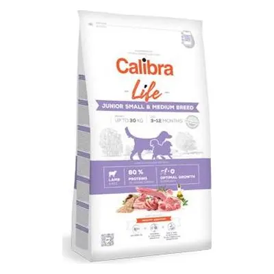 Calibra Dog Life Junior Small&Medium Breed Lamb 2,5 kg