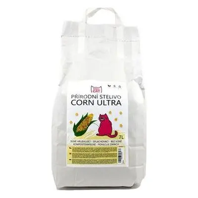 JOPOPET s.r.o. Podestýlka Rebel Cat Corn Ultra, přírodní, 7 l