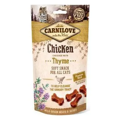 CARNILOVE Pochoutka pro kočky Semi Moist Snack Chicken&Thyme Carnilove, 50 g