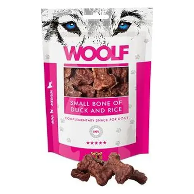 Woolf Pamlsky pro psy WOOLF, duck and rice, 100 g