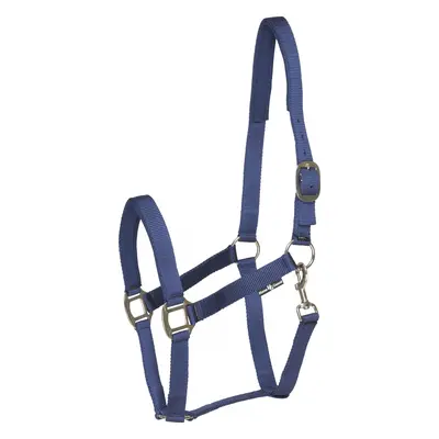 Horseguard Ohlávka se stříbrným kováním Nylon II HorseGuard, navy