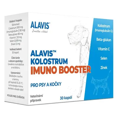 ALAVIS Kolostrum Imuno Booster ALAVIS™, 30 tbl