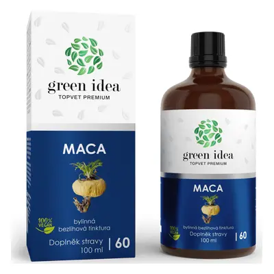 Tinktura bezlihová Maca GREEN IDEA Maca, 100 ml