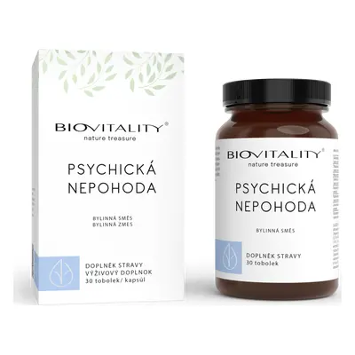 Biovitality Psychická nepohoda Biovitality, 30 tbl