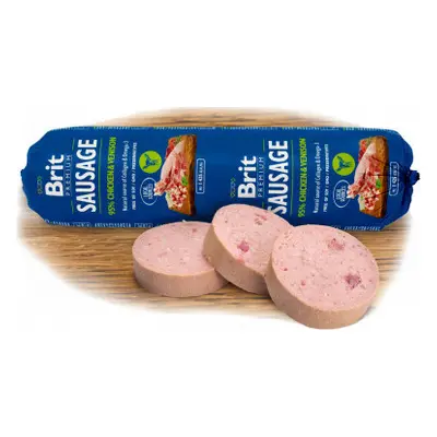 BRIT Sausage Chicken & Venison Brit, 800 g