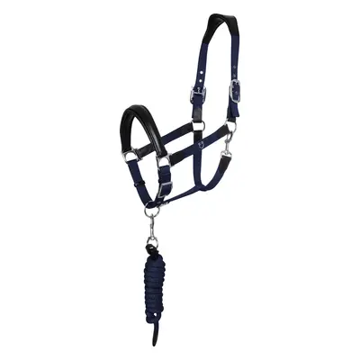 EQUESTRO Set ohlávky s vodítkem Lani EQUESTRO, black/navy