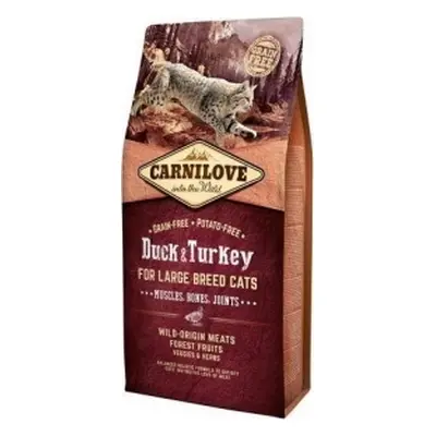 Carnilove Cat LB Duck&Turkey Muscles,Bones,Joints 6 kg