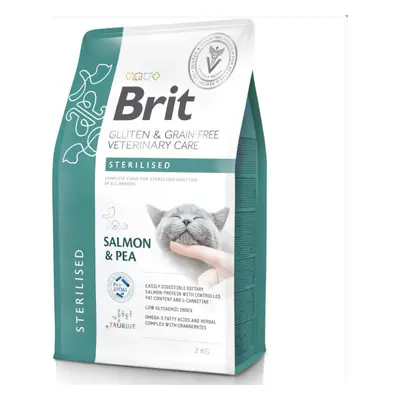 Granule pro kočky Brit VD Cat GF Struvite, 2 kg