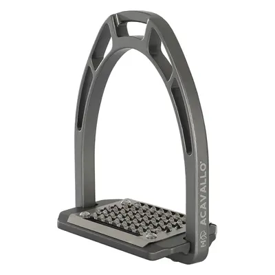 ACAVALLO Třmeny Arco Evolution Alupro Aluminium Acavallo, 13 cm, titanium