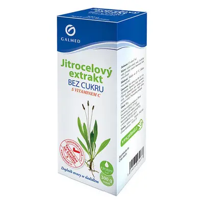 Galmed Sirup Jitrocelový s vit. C - bez cukru Galmed, 300 g