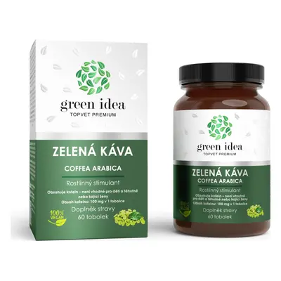 Green idea Bylinný extrakt - Zelená káva GREEN IDEA, 60 tbl