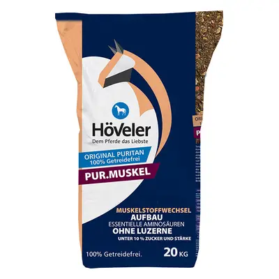 Höveler Müsli Pur Muskel - podpora svalového metabolismu Höveler, 20 kg