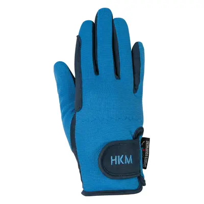 HKM Rukavice jezdecké Special HKM, blue/light blue