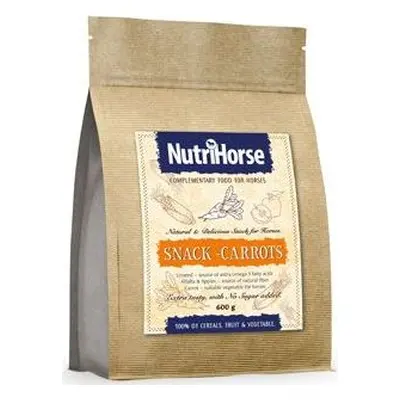 NutriHorse Pamlsky pro koně NutriHorse, 600 g, mrkvové