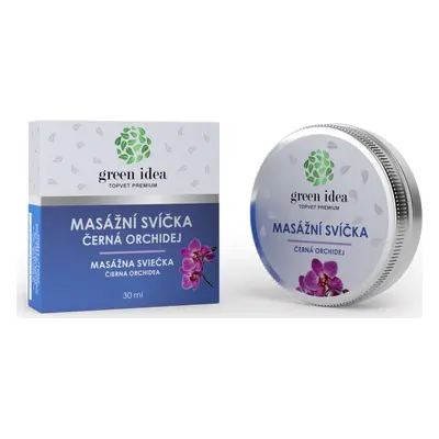 Green idea Masážní svíčka - Černá orchidej GREEN IDEA, 30 ml