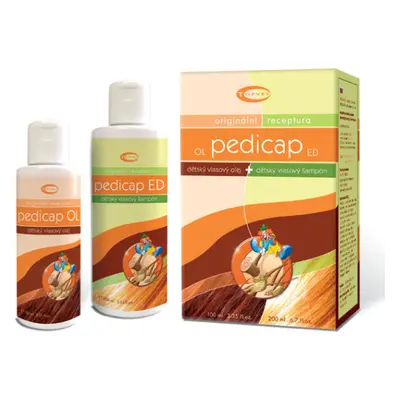 Green idea Sada PEDICAP - Šampon na vši, 200 ml + dětský olej GREEN IDEA, 100 ml