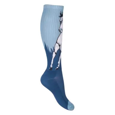 HKM Podkolenky jezdecké Helsinki HKM, dětské, ice blue/blue