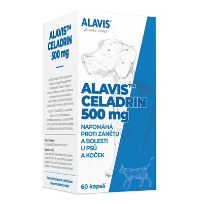 ALAVIS Přípravek pro psy a kočky Celadrin 500 mg ALAVIS, 60 tbl