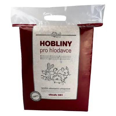 LIMARA PLUS Podestýlky pro hlodavce LIMARA PLUS, hobliny, 60 l, 2,5 kg