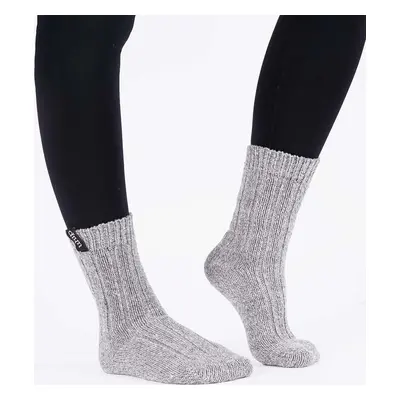 UHIP Ponožky vlněné Merino UHIP, unisex, 2 páry, grey melange