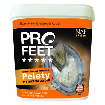 NAF PRO FEET pro zdravá kopyta s biotinem NAF, pelety, 3 kg