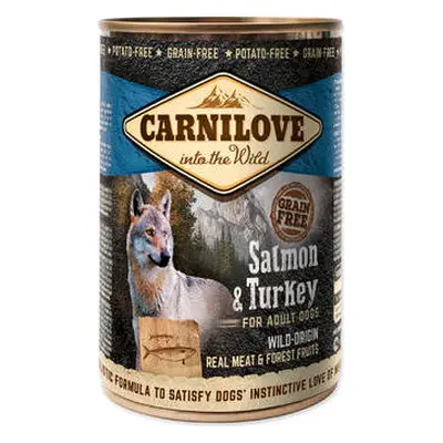 Carnilove Wild konz Meat Salmon & Turkey 400 g