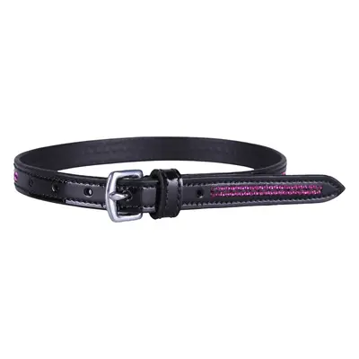 QHP Řemínky ke špornám Las Vegas QHP, black/fuchsia