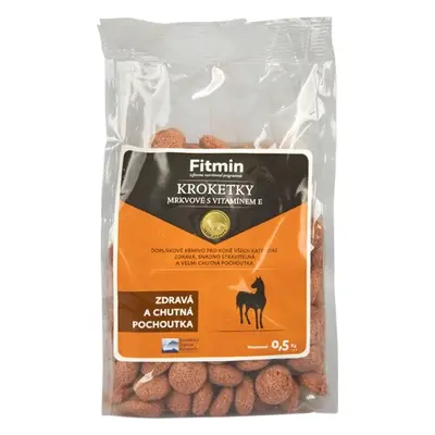 Fitmin Pamlsky pro koně - krokety Fitmin, mrkev+ vit.E, 500 g