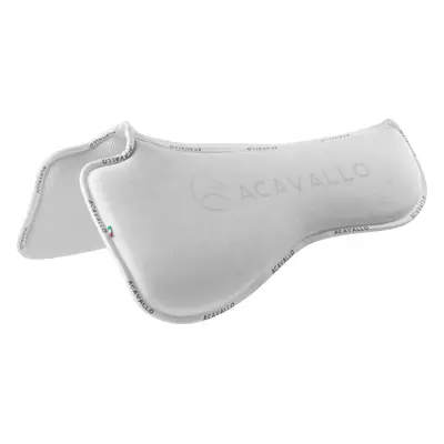 ACAVALLO Dečka tlumící Spine Free Memory Foam & Bamboo Acavallo, drezurní, bílá